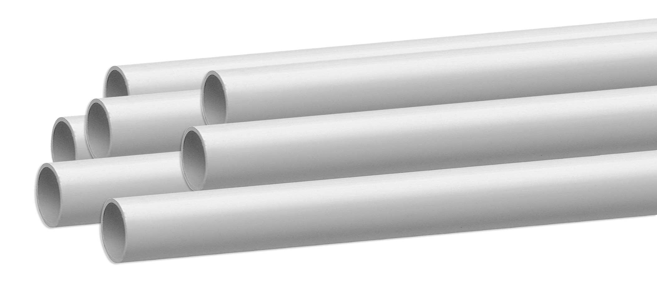 Rigid PVC conduit group shot