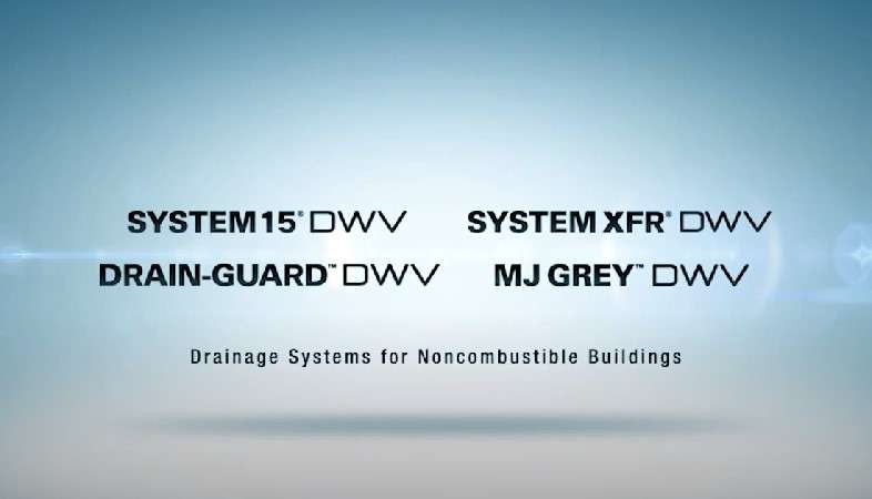 IPEX drain, waste and vent systems video banner