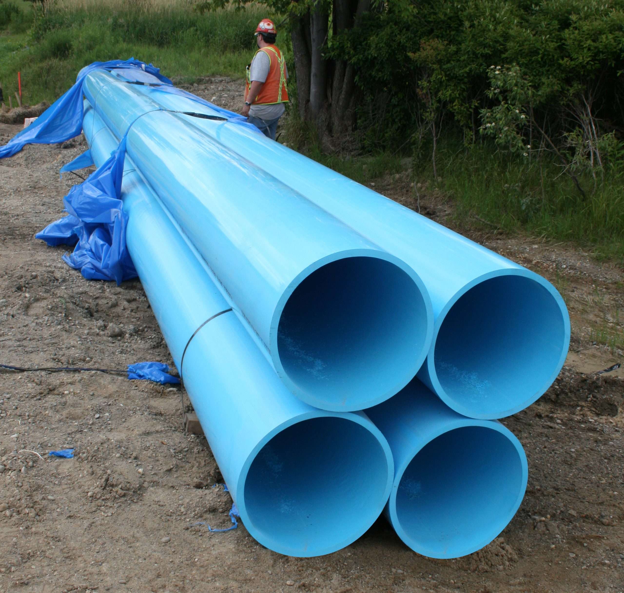 Fusible pipe stack