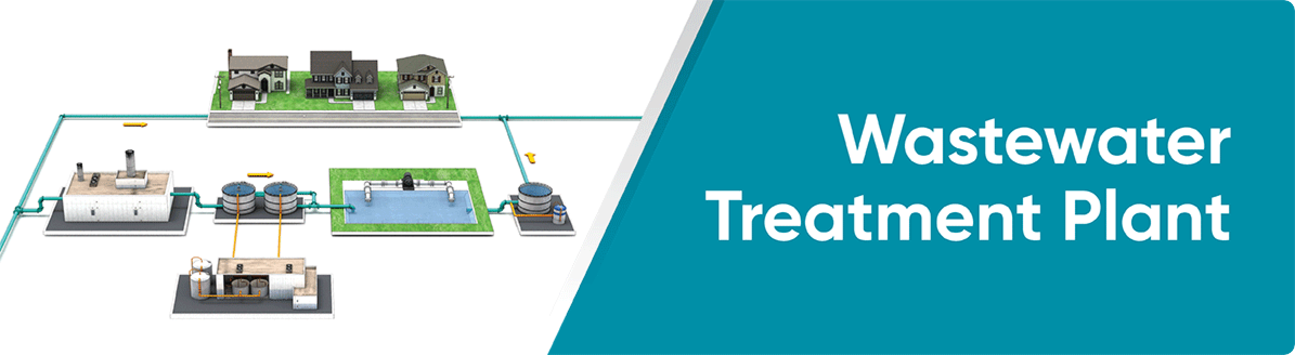 Wastewater Treatment Plant Drawing